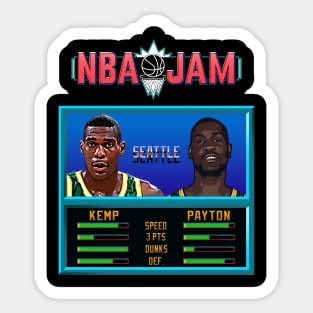 NBA JAM - CLASSIC - THE BEST DUO's EDITION_Glove&Kemp Sticker